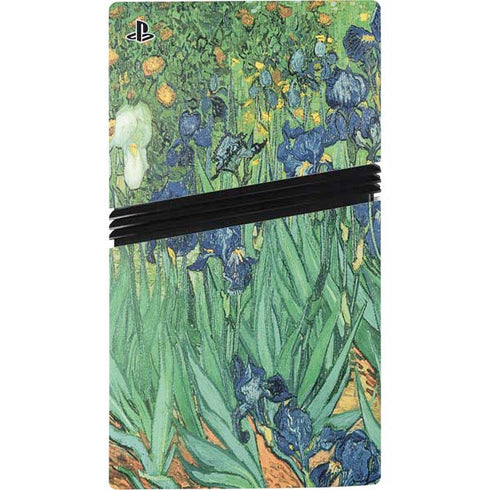 Van Gogh - Irises by Van Gogh PS5 Pro Console Skin